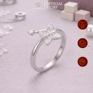 Nhẫn nữ bạc Ý S925 Fluttering Grace | Gila Jewelry