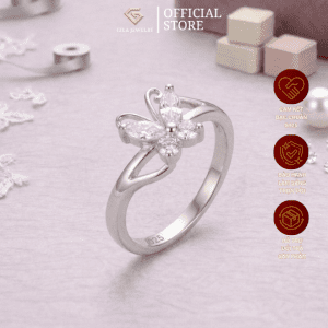 Nhẫn nữ bạc Ý S925 Radiant Butterfly | Gila Jewelry
