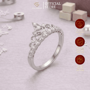 Nhẫn nữ bạc Ý S925 Royal Tiara | Gila Jewelry